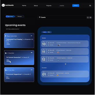 Event Page